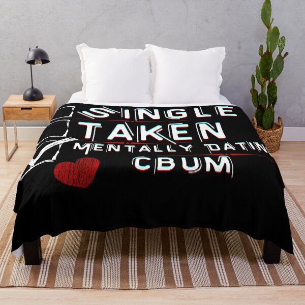 Mentally Dating CBUM Throw Blanket RB2801 product Offical cbum Merch